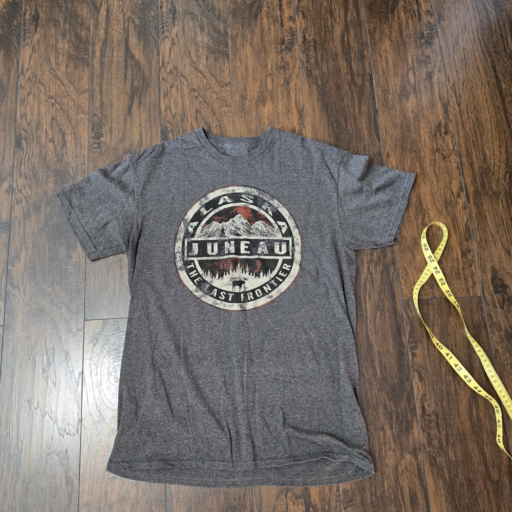 Gray Graphic T-Shirt